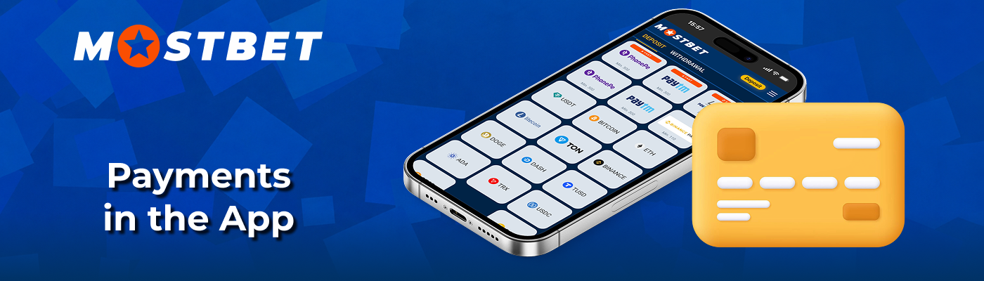 Secure INR mobile payment methods on Mostbet App