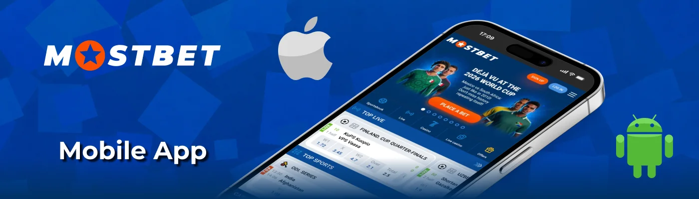 Mobile application features at Mostbet India