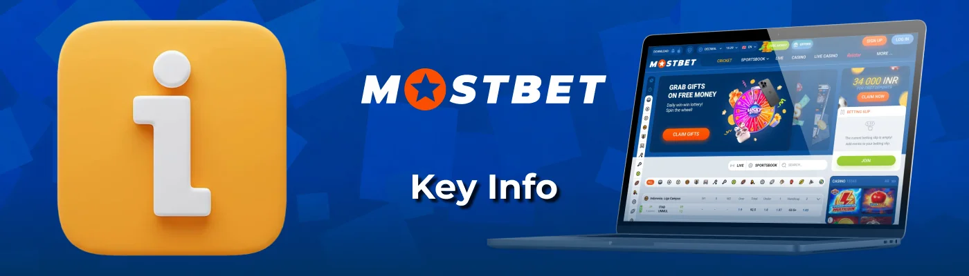 Essential general information about Mostbet India