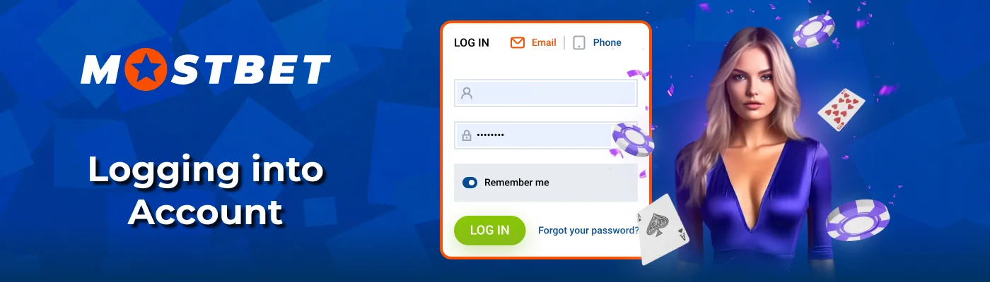 Secure profile login dashboard menu Mostbet India